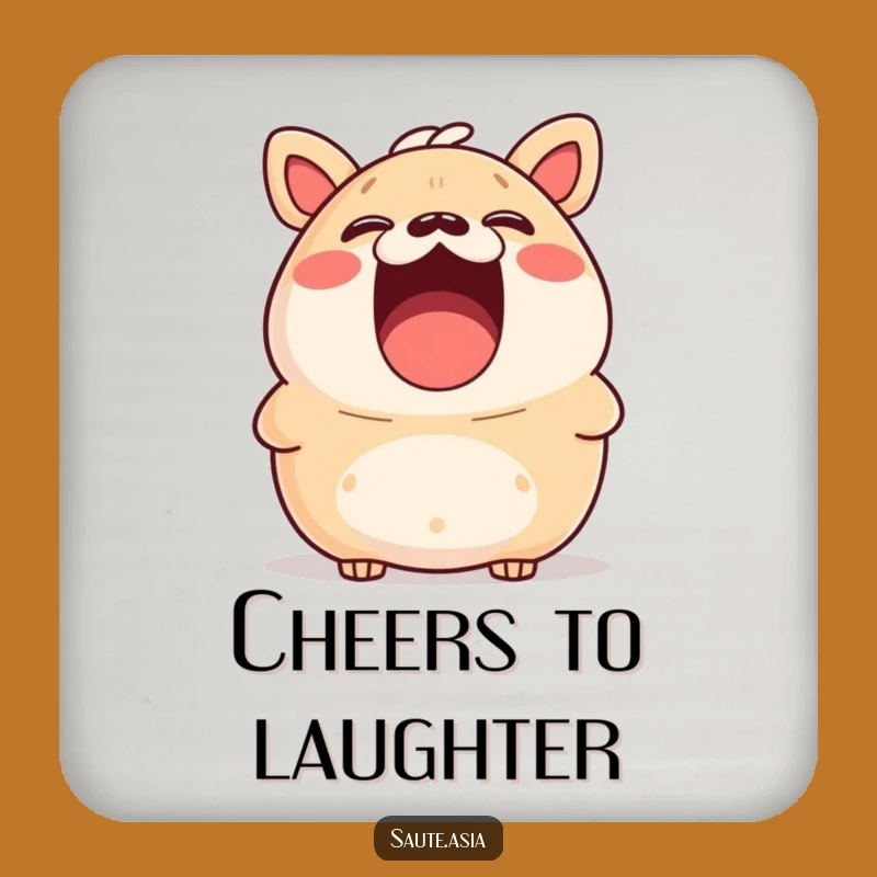 Funny Bao Bun Coaster: Protect Surfaces with a Smile