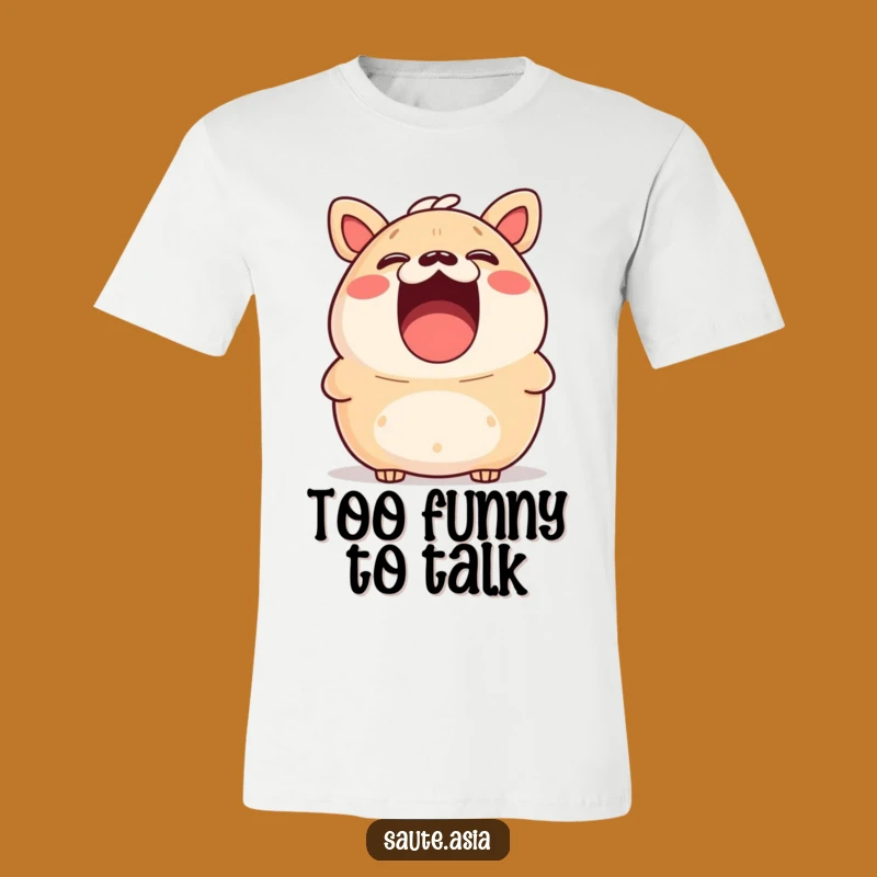 Funny Bao Bun Laughter T-Shirt: Wear Your Joyful Surprise