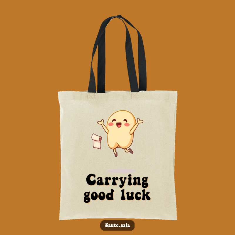 Funny Fortune Cookie Tote Bag: Carry Your Good Luck Charm